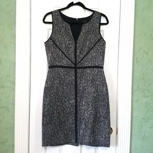 Ann Taylor Charcoal Knit Dress